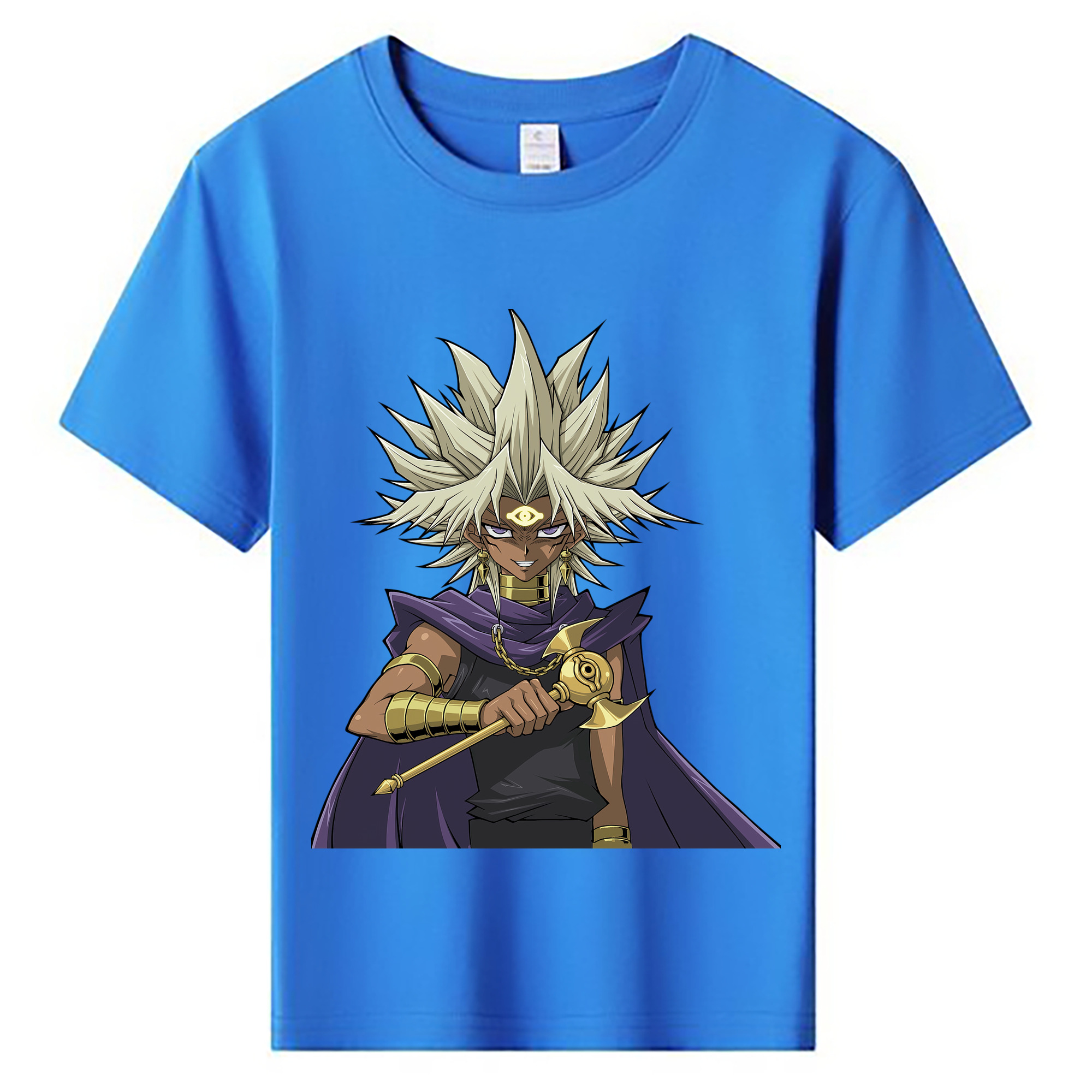 （画像用） 遊☆戯☆王 Yu-Gi-Oh! 綿100％キッズTシャツ（フロントプリント）